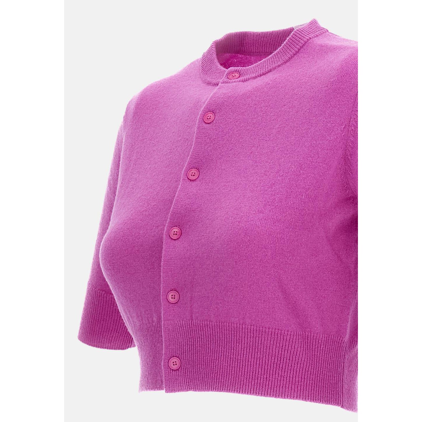 Extreme Cashmere N°474 Super Little cashmere cardigan in "Oleander", One size Only (best for XS/S)