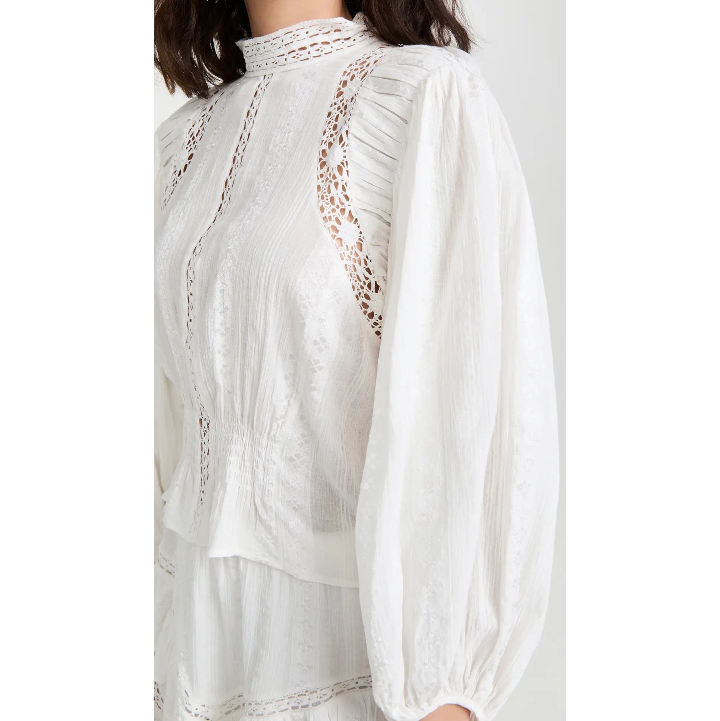 Isabel Marant Etoile "Jassie" Blouse in White, size 34