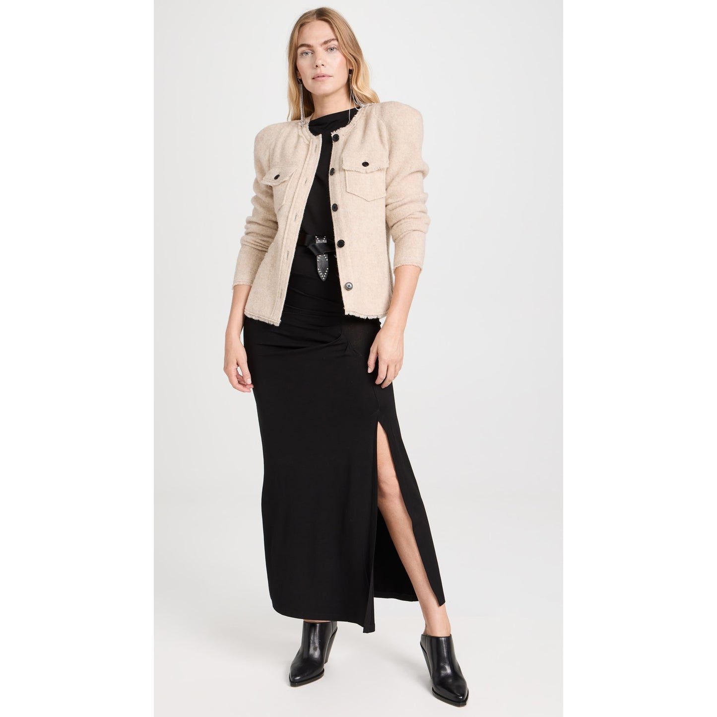 Isabel Marant Etoile "Naerys" Dress in Black, size 36