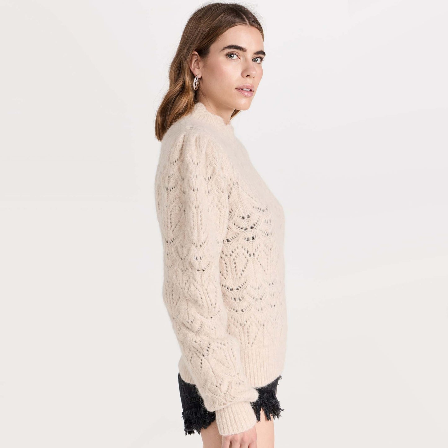 Isabel Marant Etoile "Galini" Sweater in Light Beige, size 36