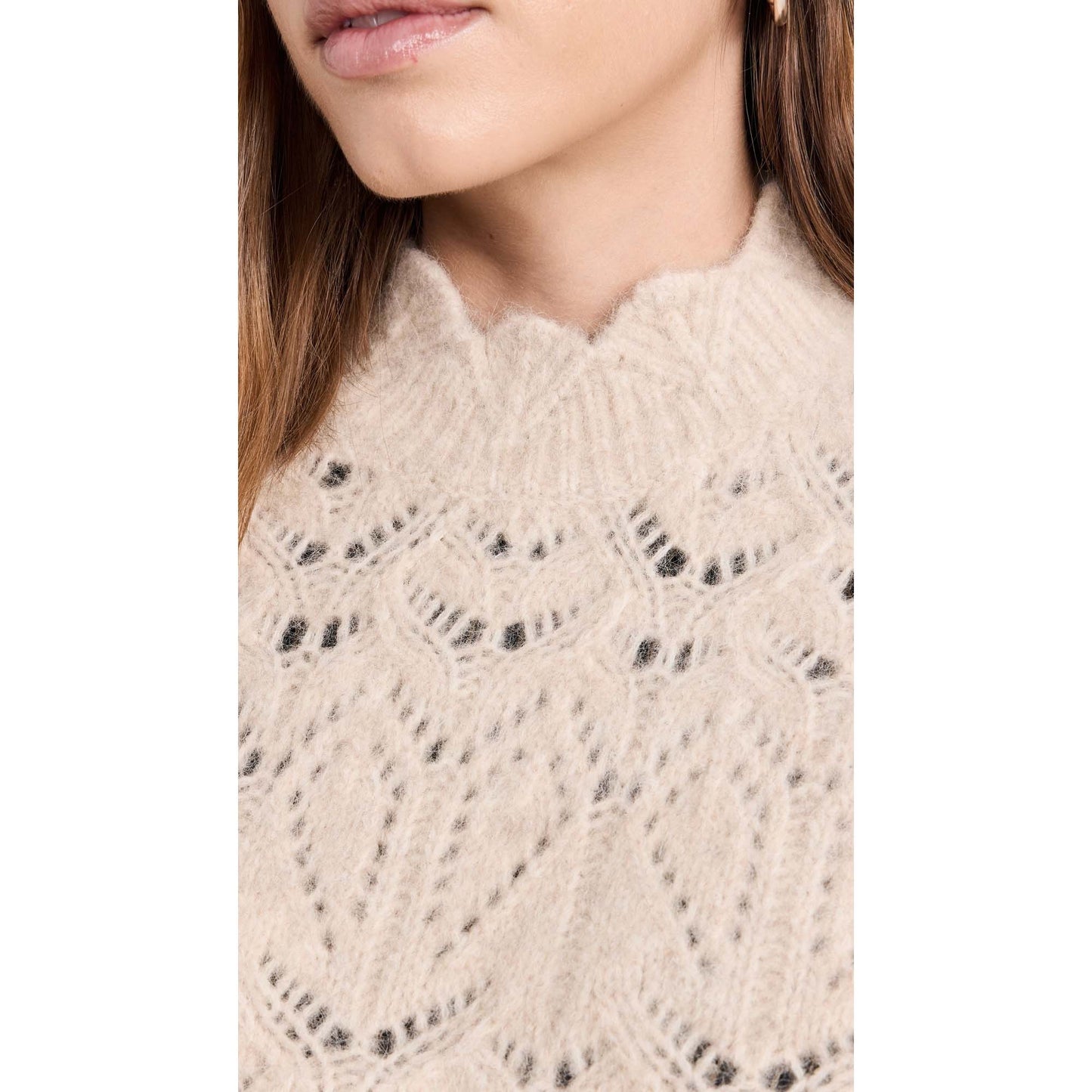 Isabel Marant Etoile "Galini" Sweater in Light Beige, size 36