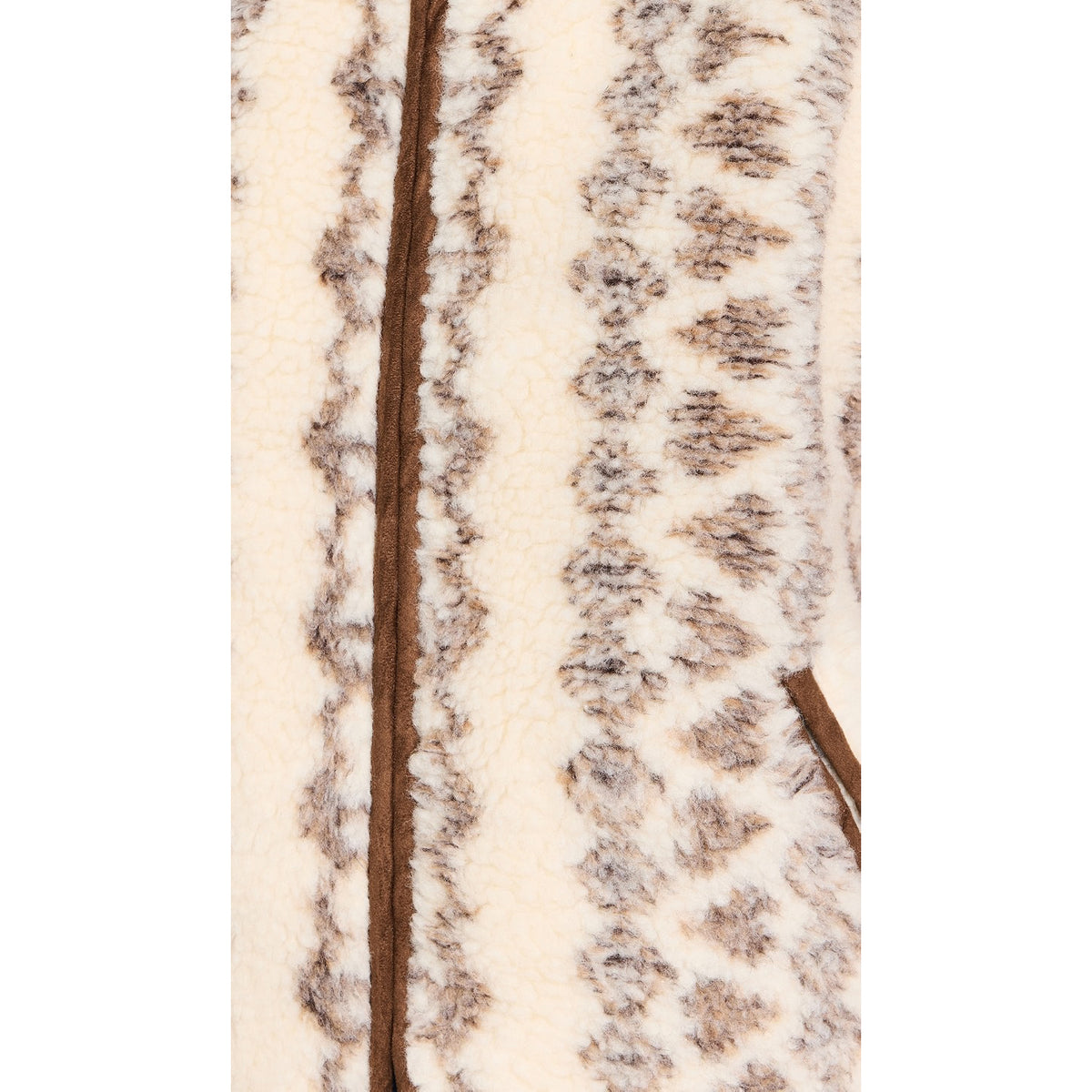 Isabel Marant "Maximilia" Wool Fleece Vest in Beige, Size "1" (Medium ish?)
