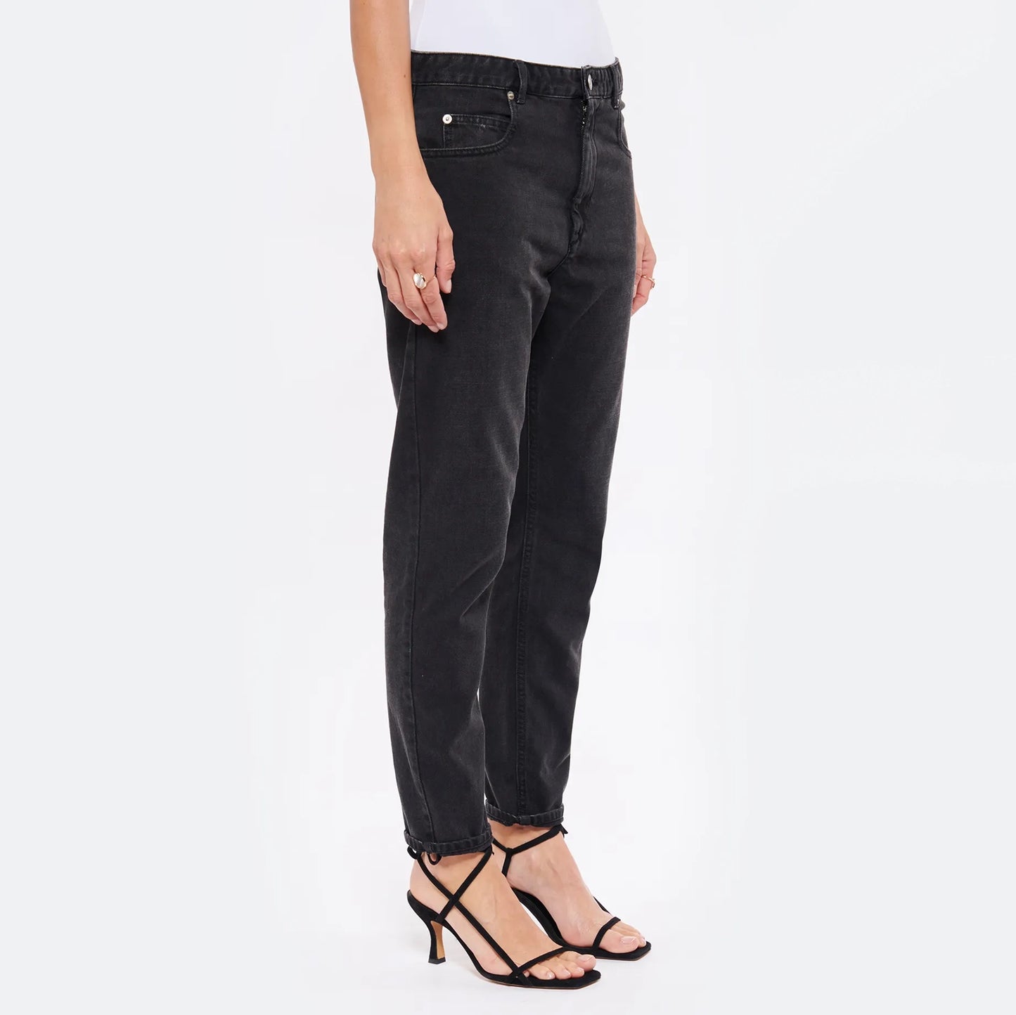 Isabel Marant Etoile "Neasr" Jeans in Black, size 34