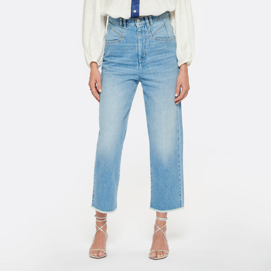 Jean Isabel Marant Etoile "Dilali" en bleu clair taille 36