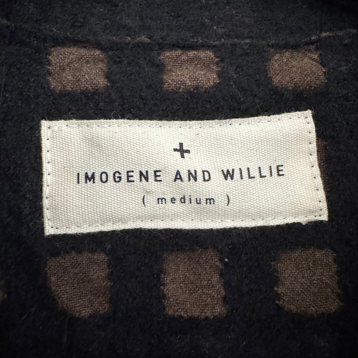 Imogene + Willie "Sunfair" Checked Shirt, size Medium