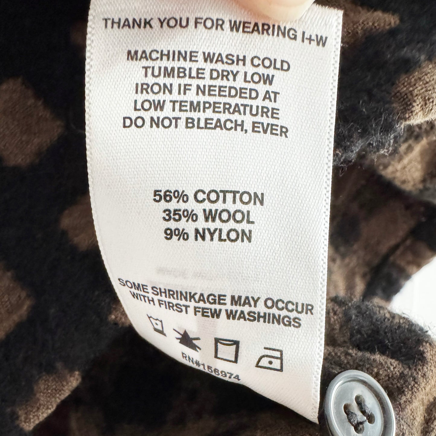 Imogene + Willie "Sunfair" Checked Shirt, size Medium