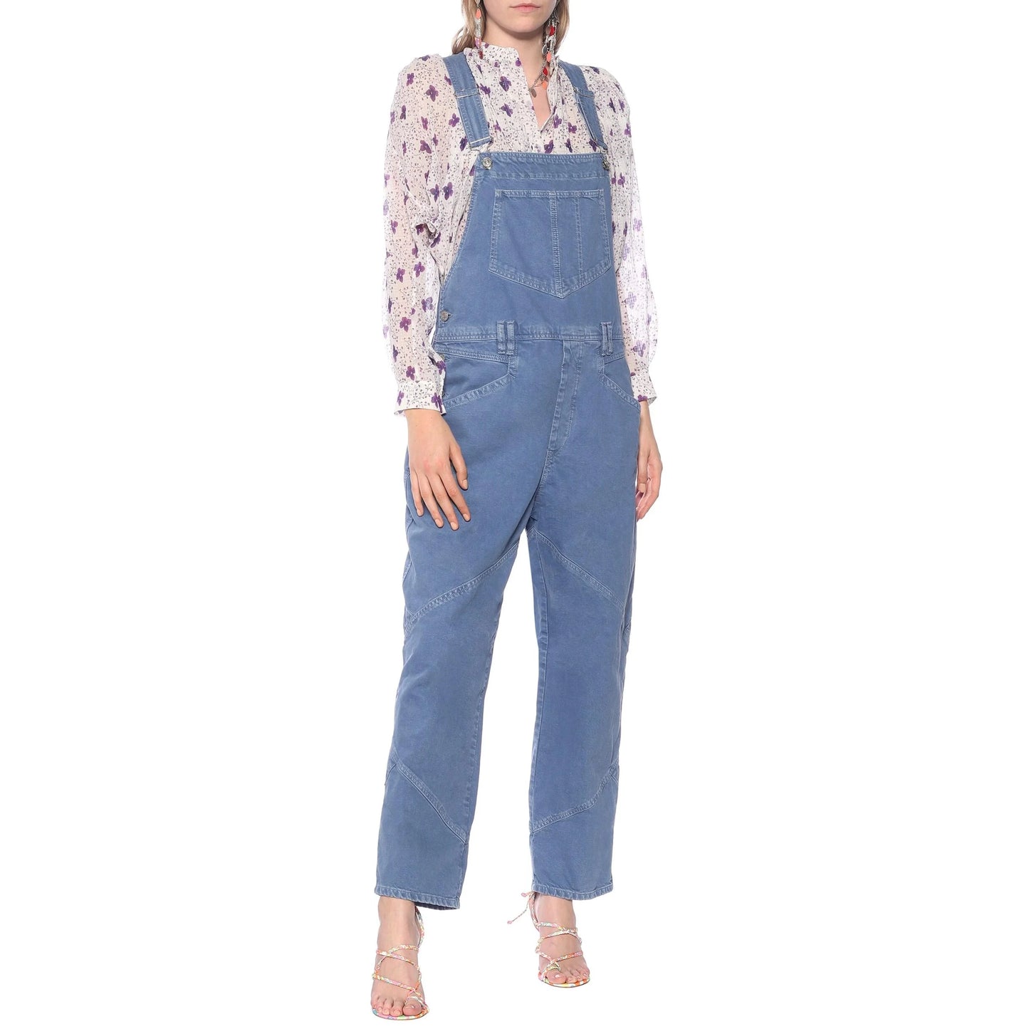 Isabel Marant "Eliama" Denim Overall in Blue size 40 (fits like size 8 ish)