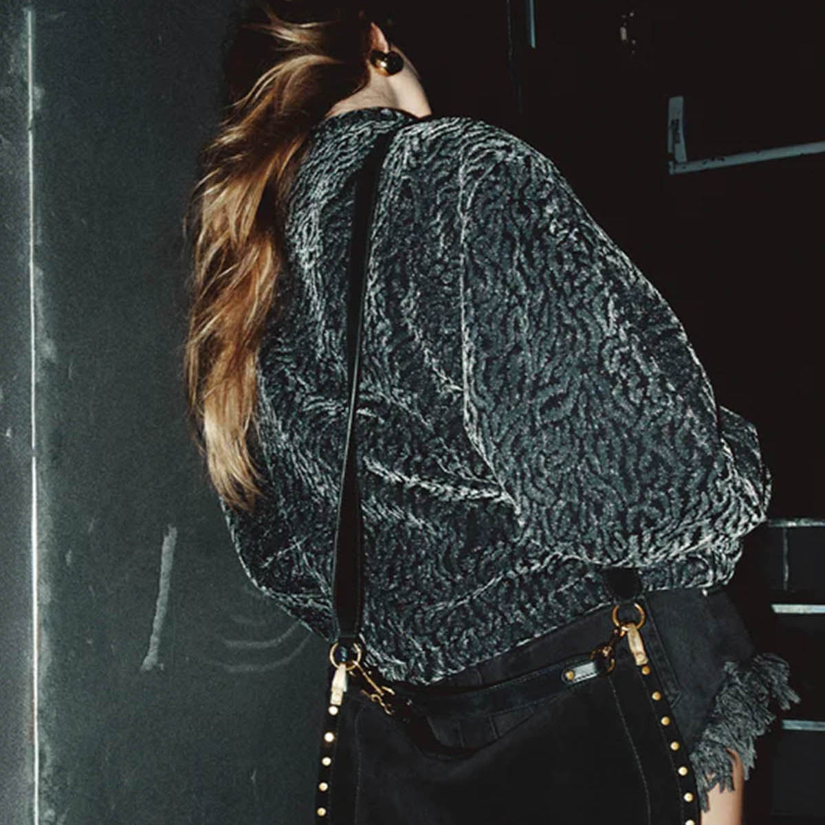 Isabel Marant Etoile "Abelina" Jacket in Grey, size 40