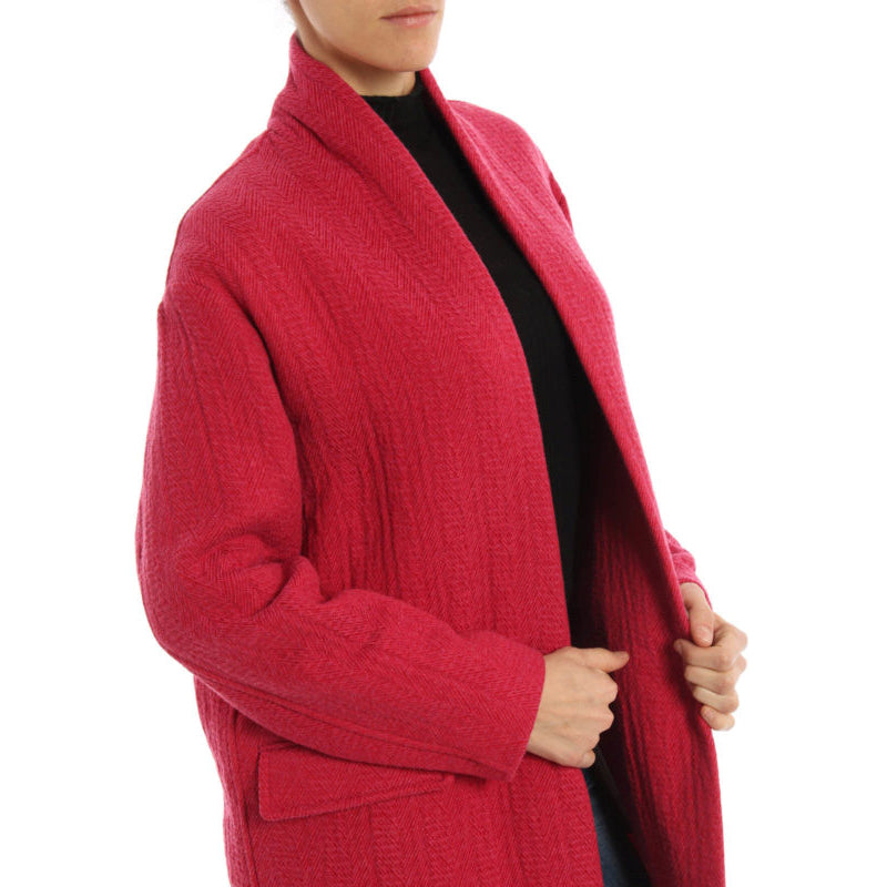 Manteau Isabel Marant Etoile "Edilon" en rose, taille 36