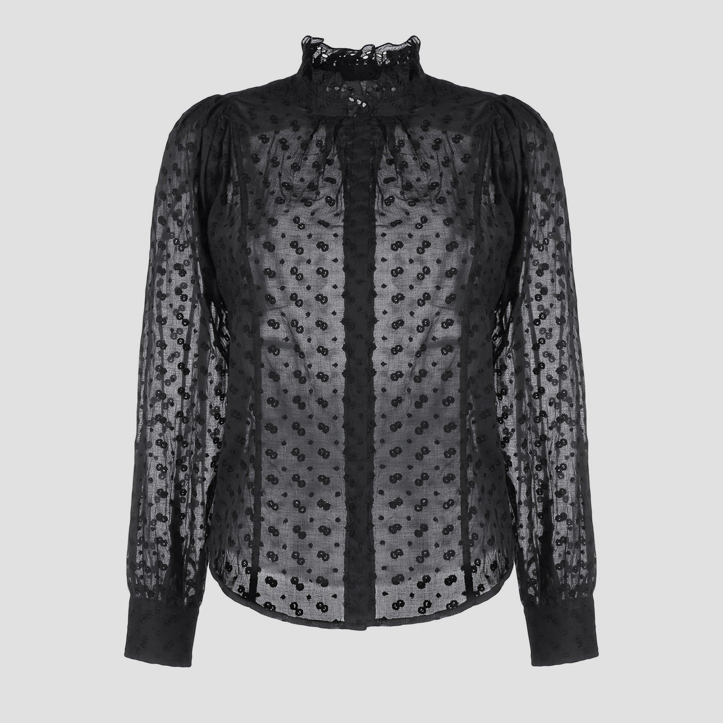 Isabel Marant Etoile "Terzali" Top in Black, size 38