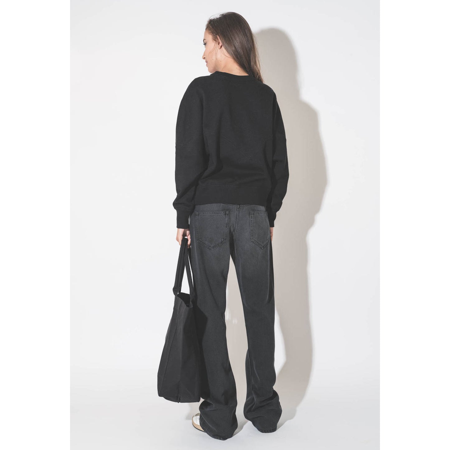 Isabel Marant Etoile "Houston" Sweatshirt in Black, size 40