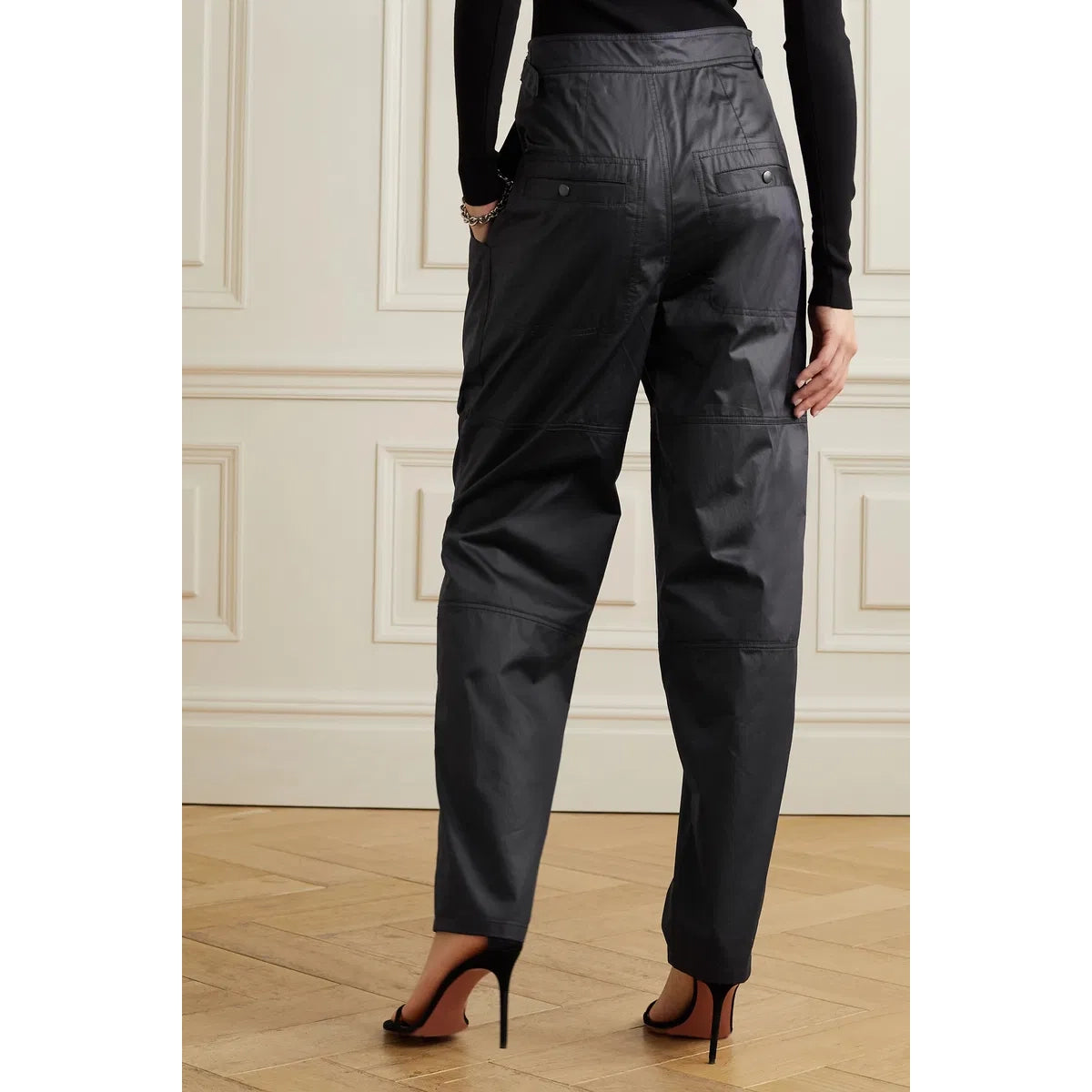 Isabel Marant "Ferima" Pants in Black Midnight, size 40 (fits size 8)