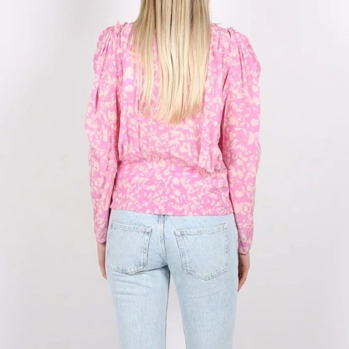 Isabel Marant "Zarga" Blouse in Pink, sie 36?? (fits size 2)