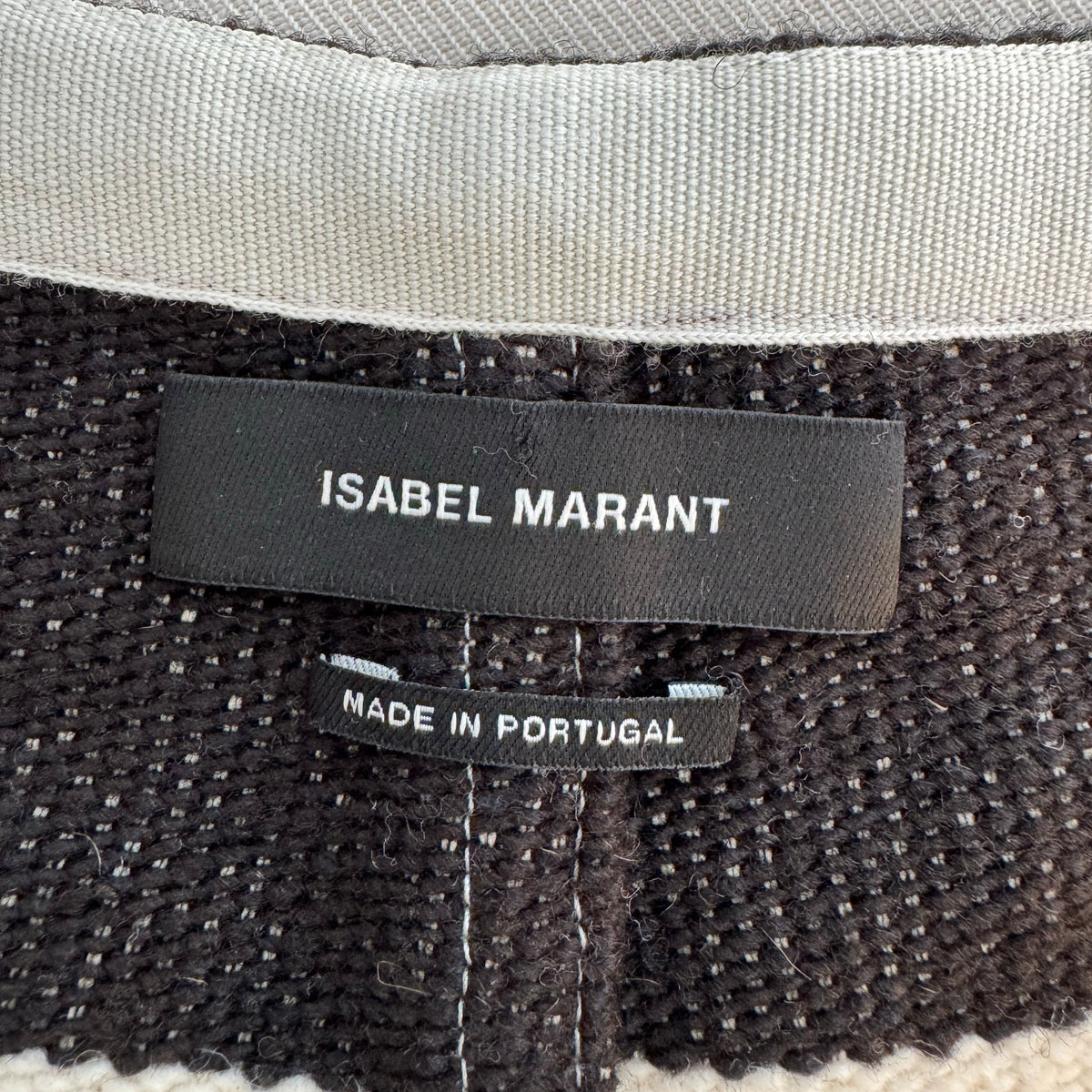 Isabel Marant "Adelaide" Striped Blanket Skirt, size 44