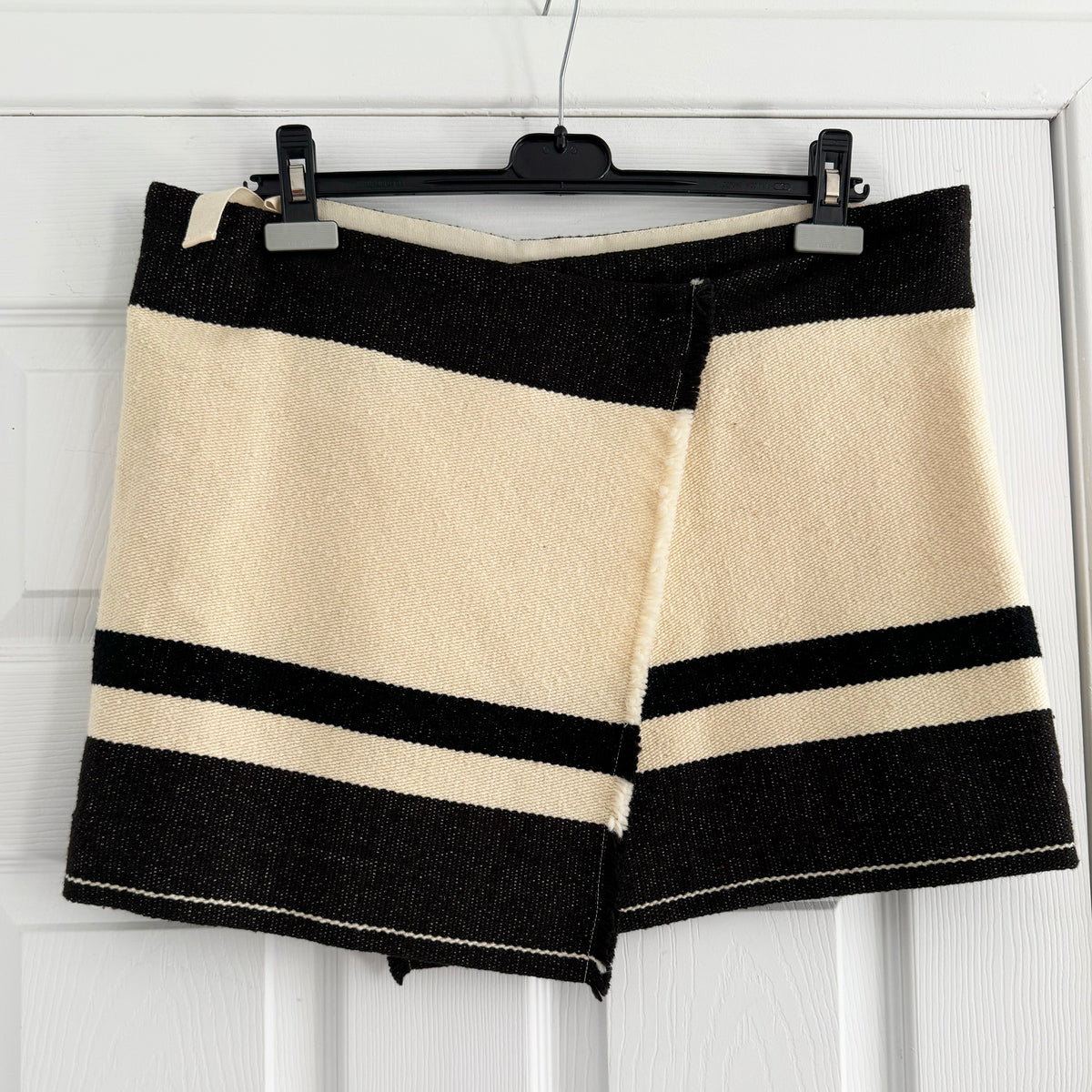 Isabel Marant "Adelaide" Striped Blanket Skirt, size 44