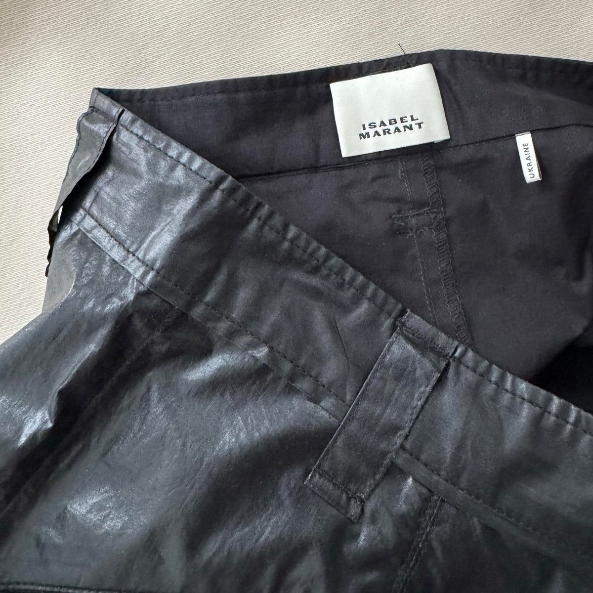 Isabel Marant "Aude" Pants in Black, size 38