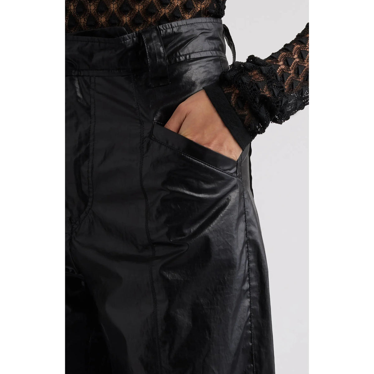 Isabel Marant "Aude" Pants in Black, size 38