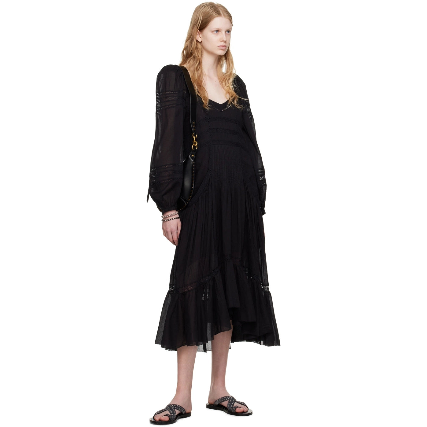Isabel Marant Etoile "Melia" Dress in Black, size 34 (fits 0/2)
