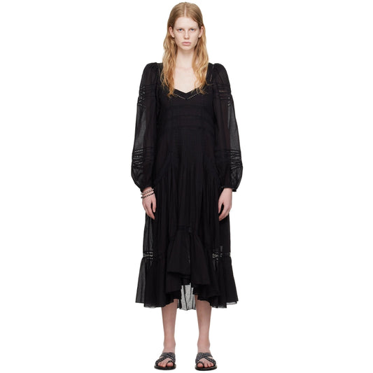 Isabel Marant Etoile "Melia" Dress in Black, size 34 (fits 0/2)