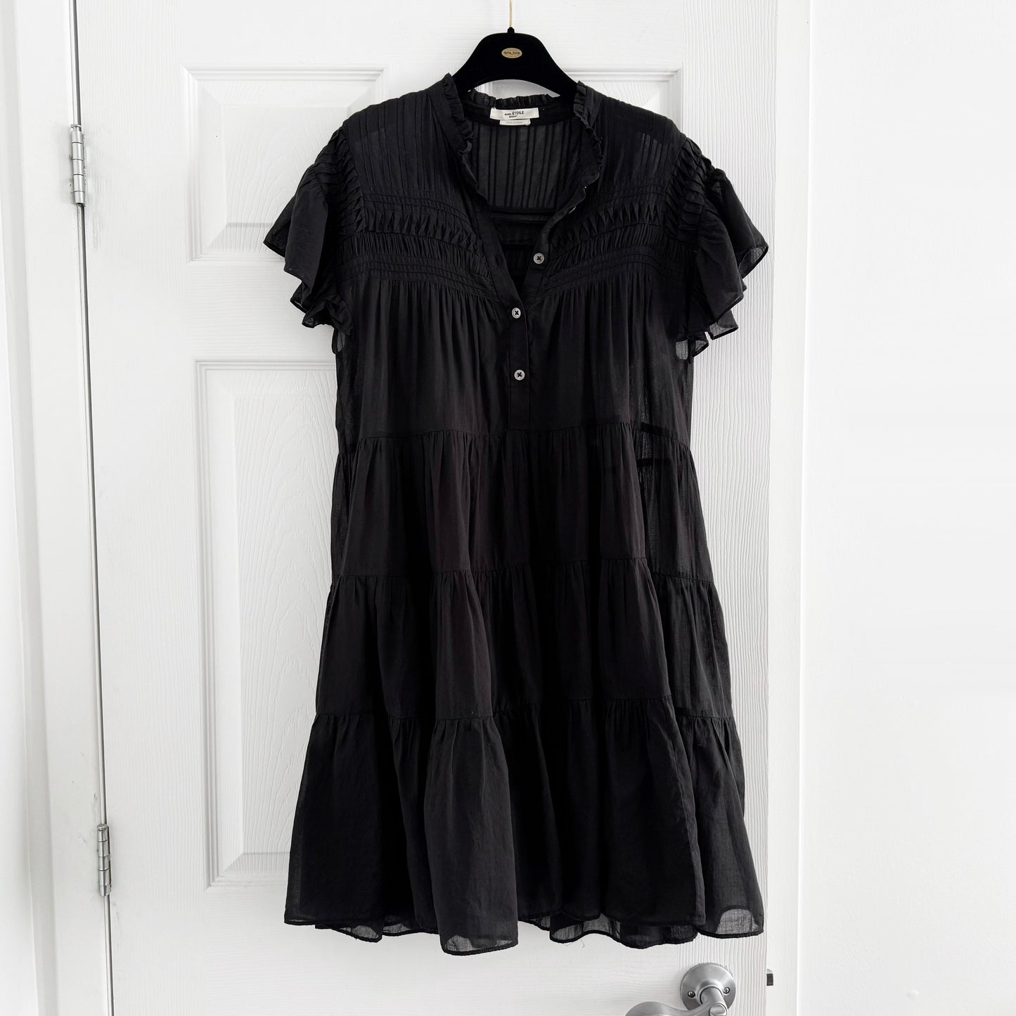 Isabel Marant Etoile "Lanikaye" Dress in Black, size 36 (fits like size small)