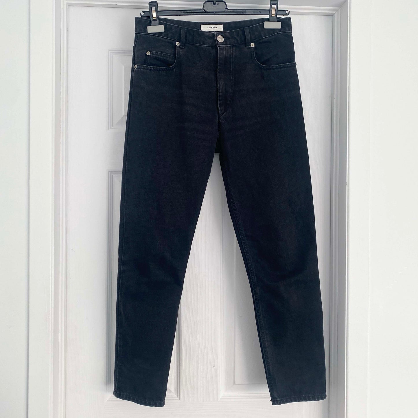 Isabel Marant Etoile "Neasr" Jeans in Black, size 34