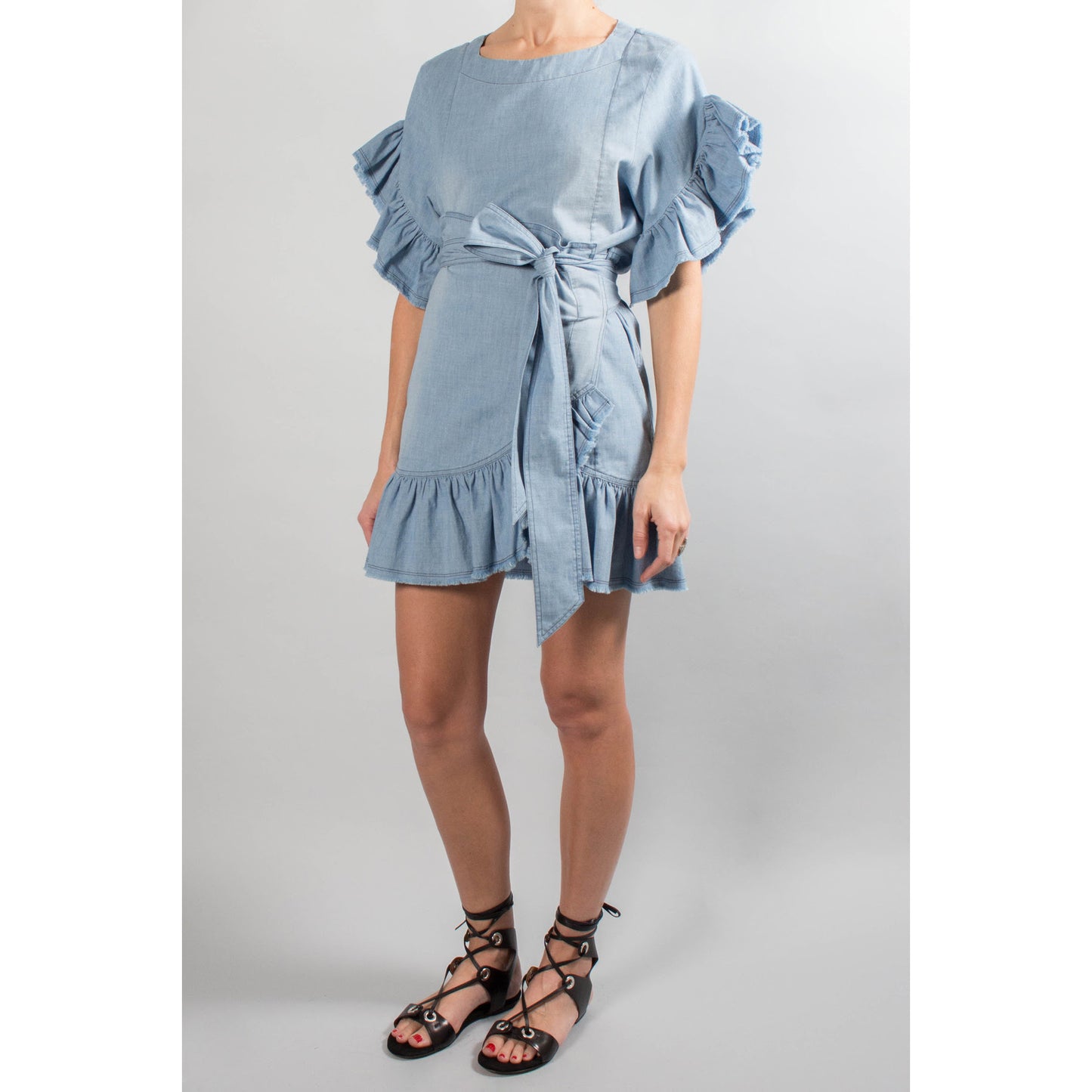 Isabel Marant Etoile "Lelicia" Chambray Dress, size 34 (XS)