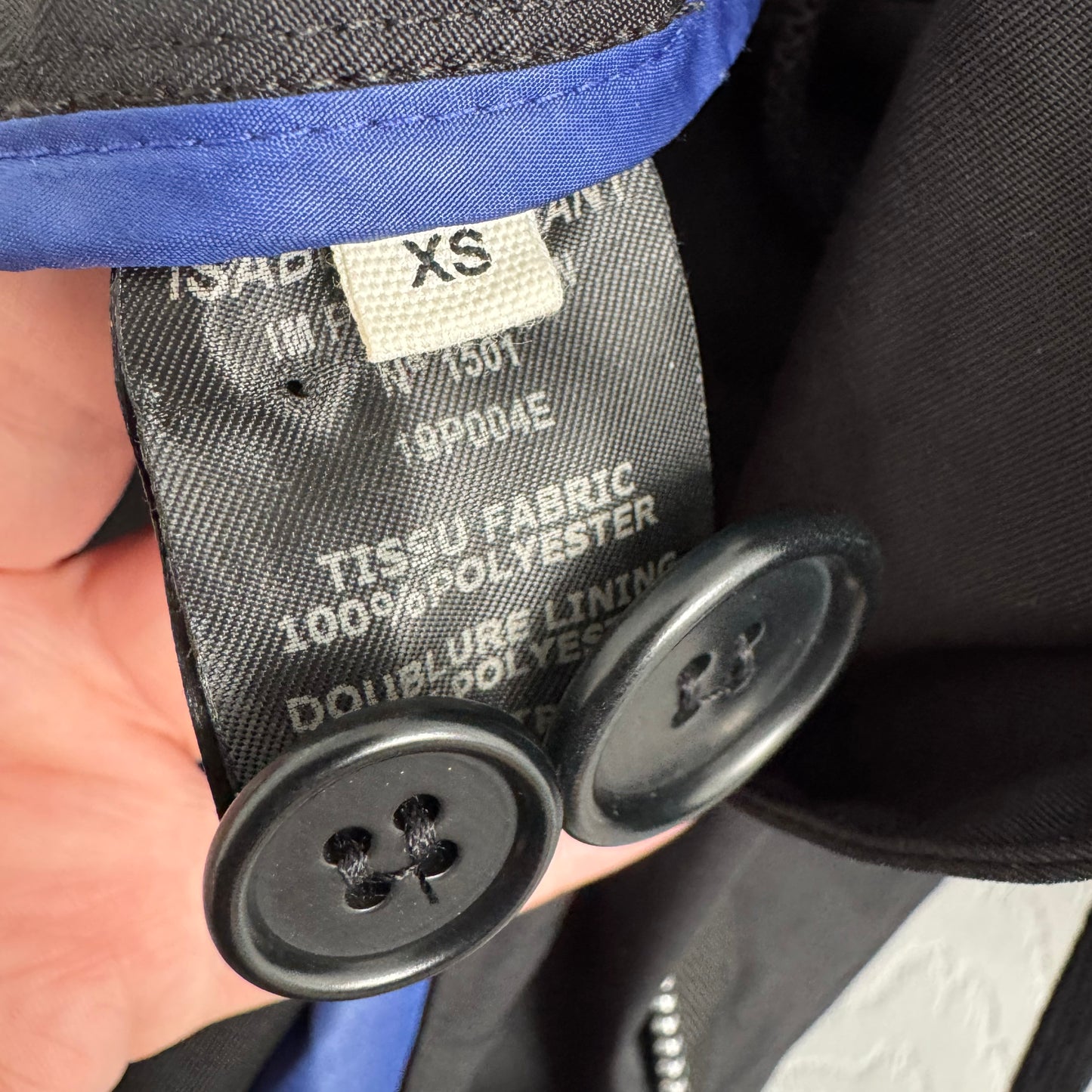 Isabel Marant Etoile "Duano" Jacket in Black, size XS (Fits oversize, like a S-M?)