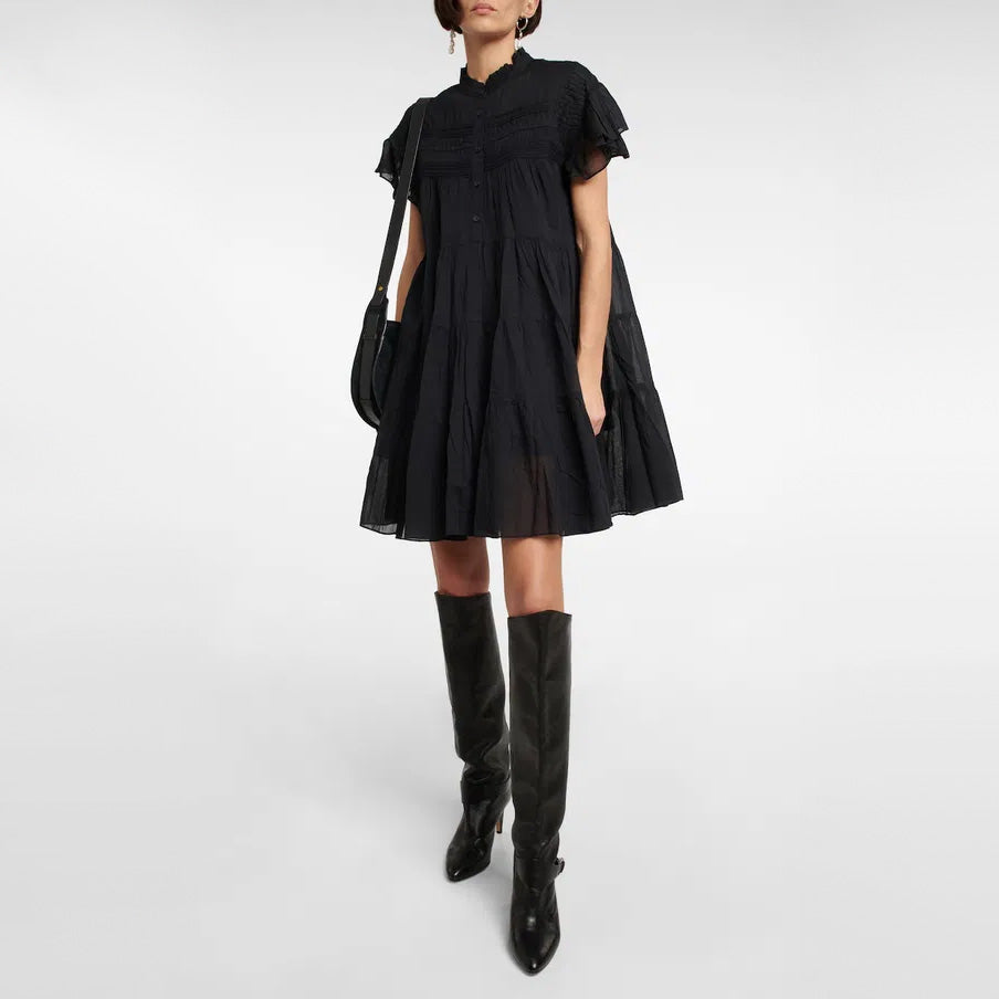 Isabel Marant Etoile "Lanikaye" Dress in Black, size 36 (fits like size small)