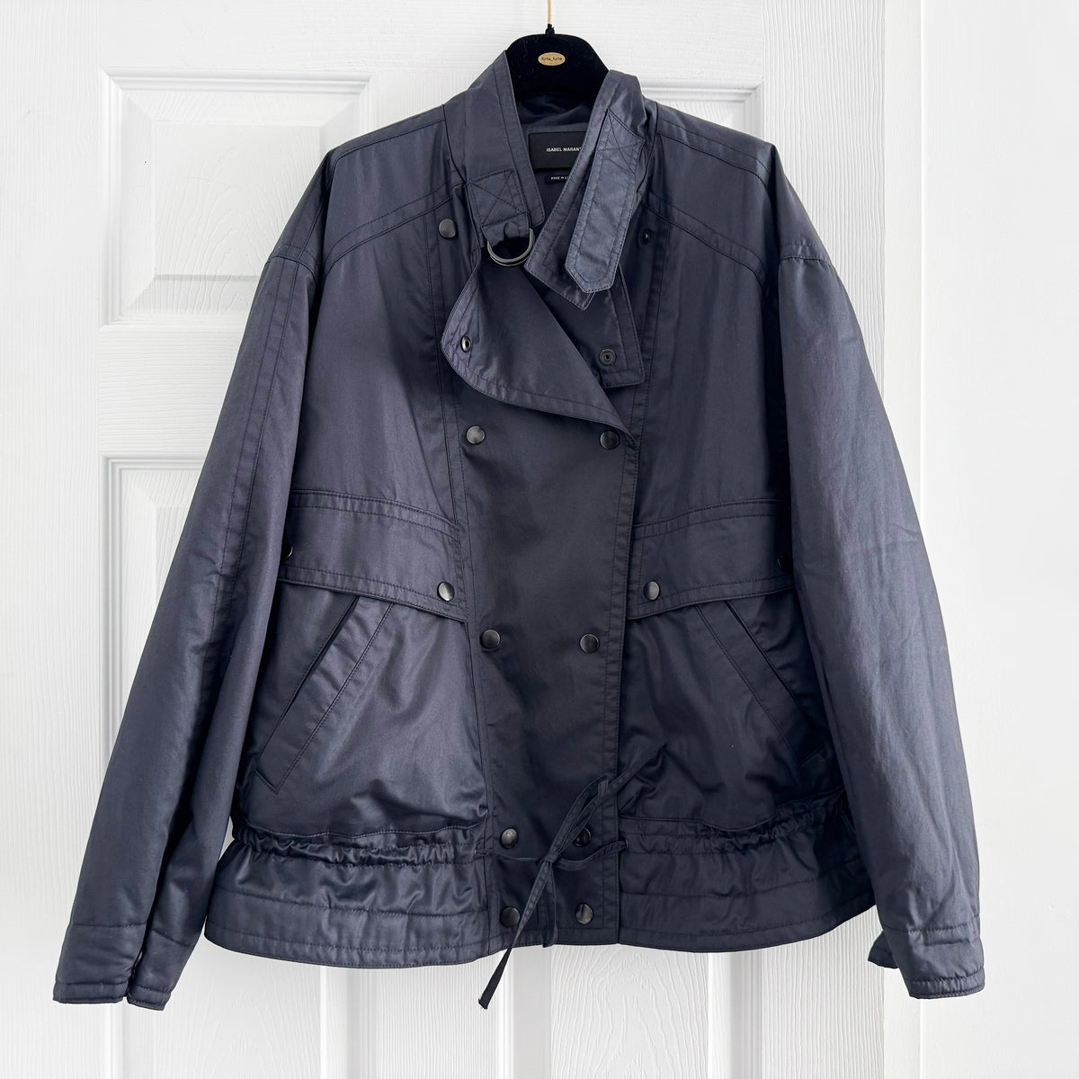 Isabel Marant "Fadili" Jacket in Navy, size 34 (fits XS/S)