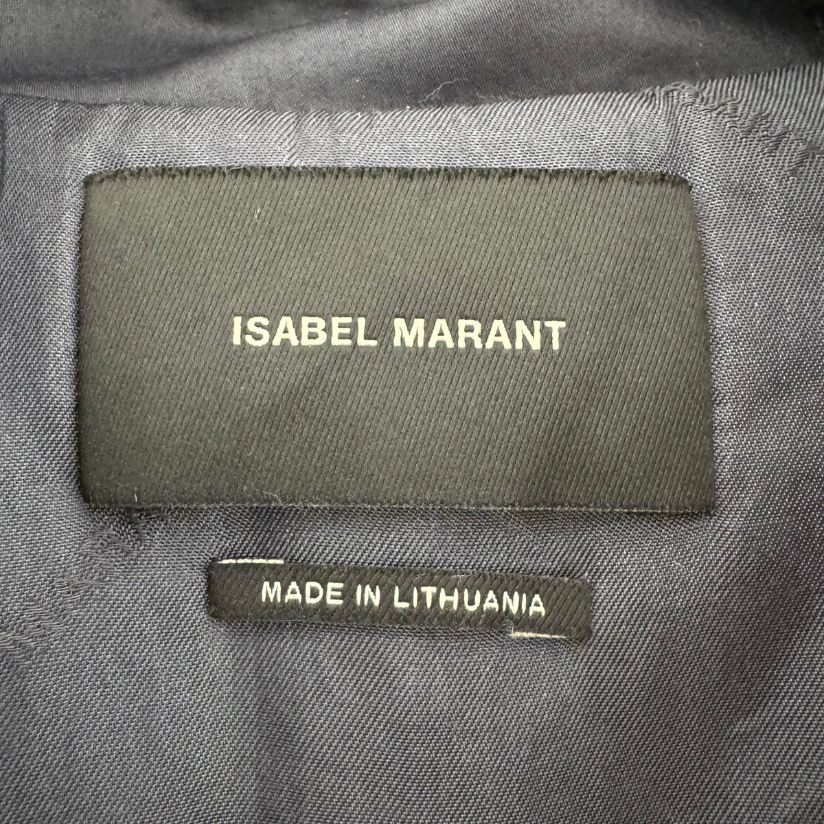 Isabel Marant "Fadili" Jacket in Navy, size 34 (fits XS/S)