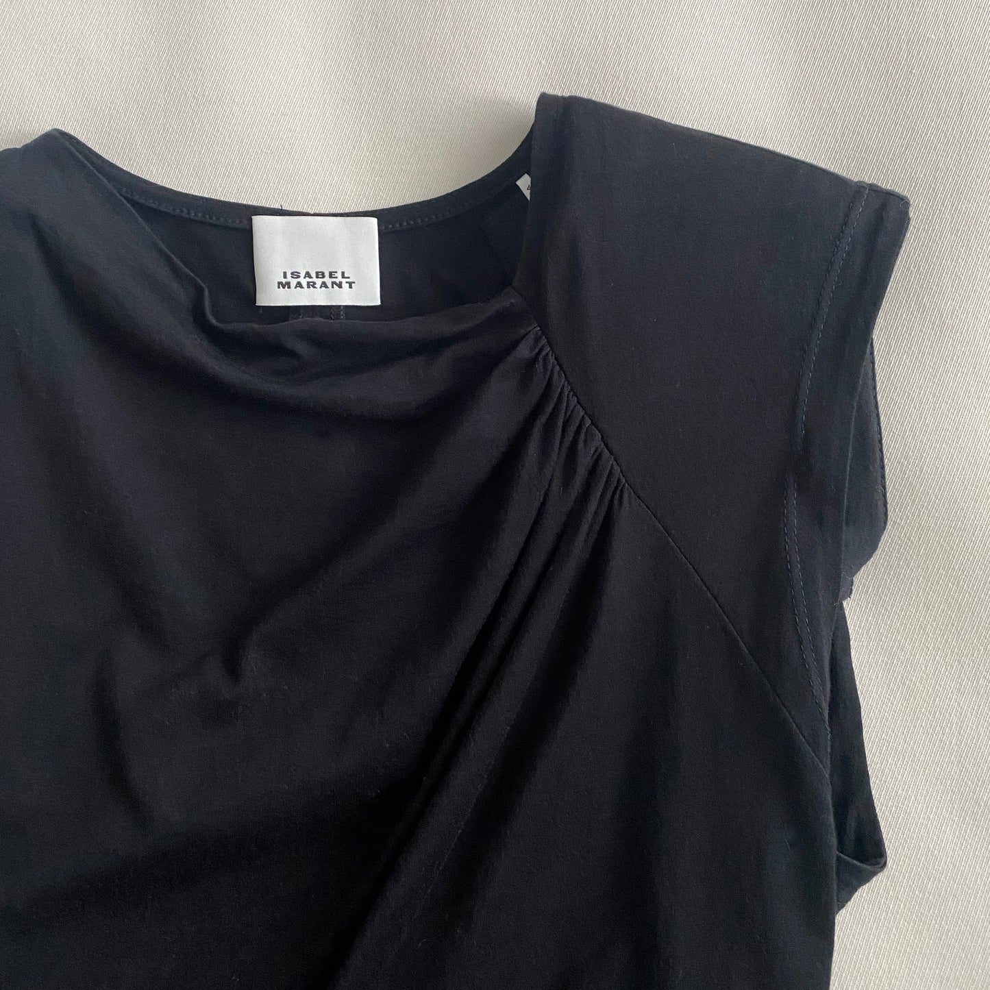 Isabel Marant "Fedi" Tee Shirt in Black, size Medium (fits S/M)