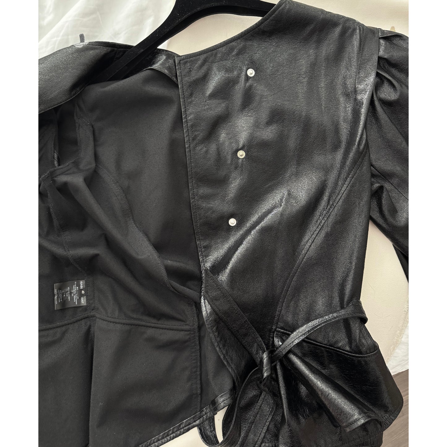 Isabel Marant "Giny" Top in Black, size 42