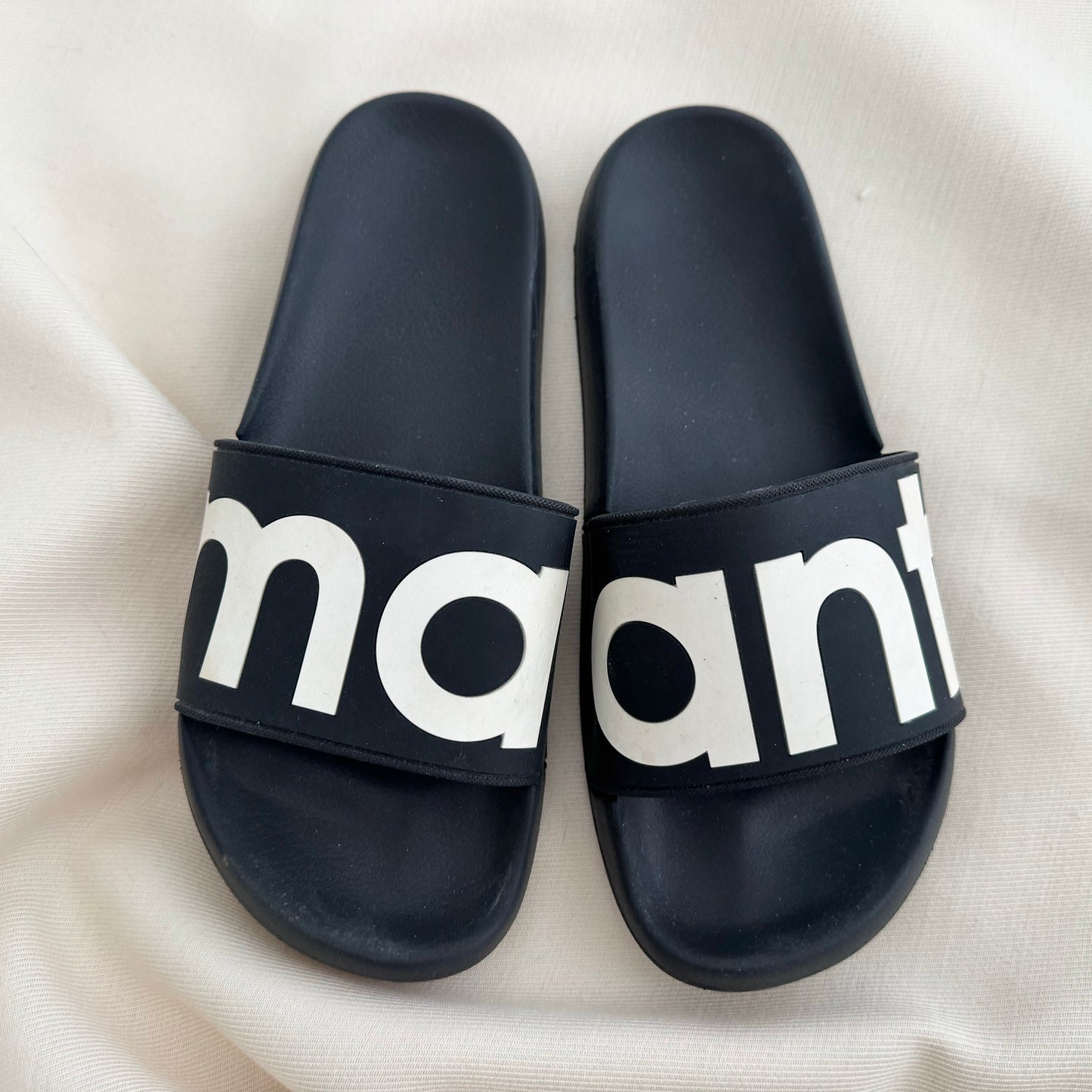 Claquettes Isabel Marant Hellea en noir, taille 35