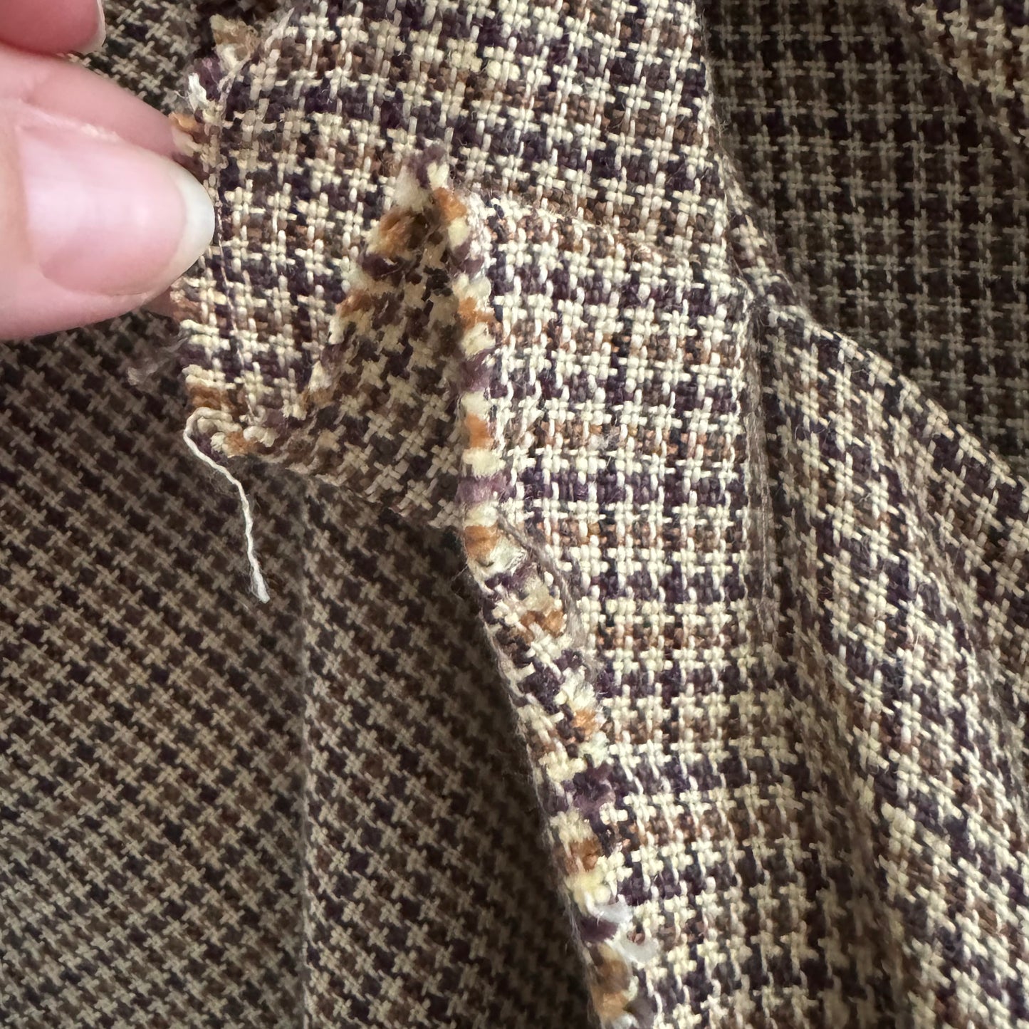 Jupe en lin à carreaux Isabel Marant Étoile "Jorja", taille 34 (US 0/2)