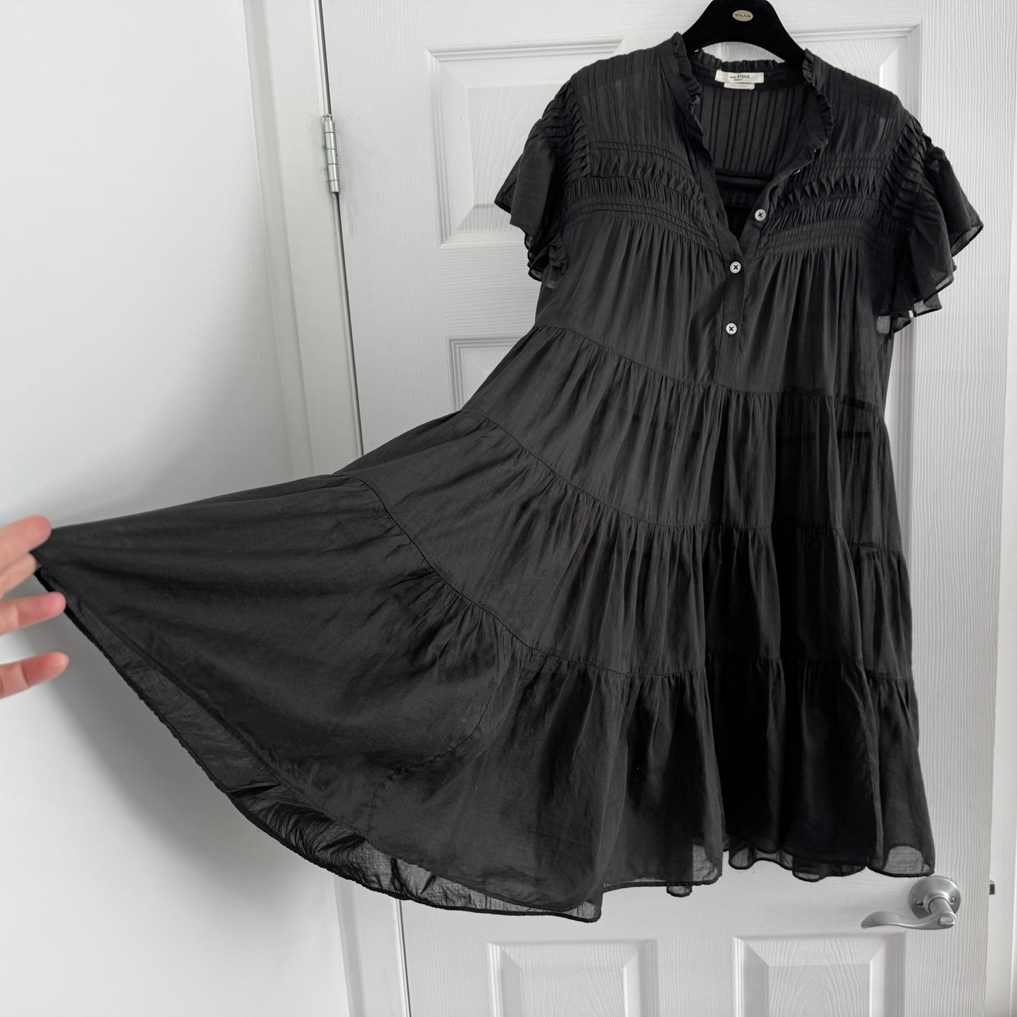 Isabel Marant Etoile "Lanikaye" Dress in Black, size 36 (fits like size small)