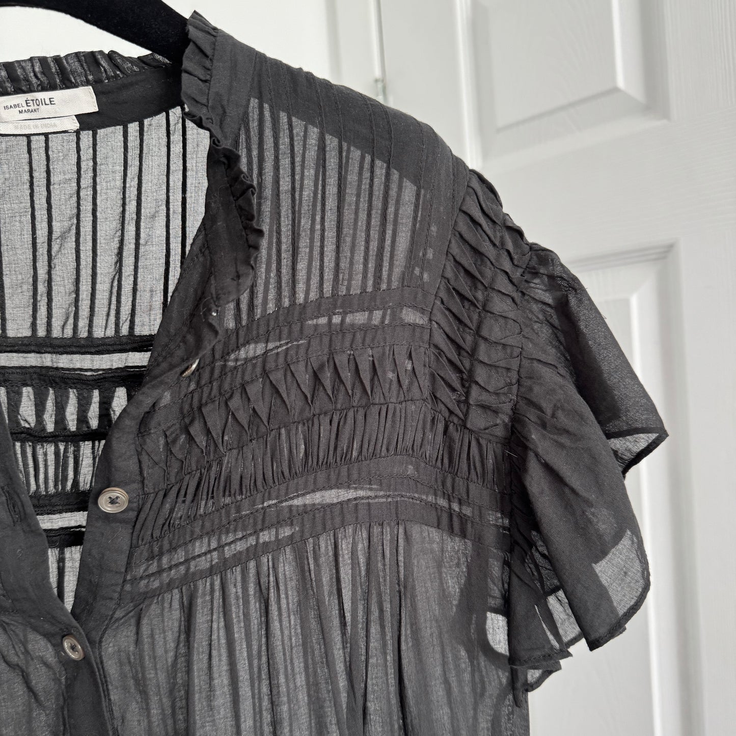 Isabel Marant Etoile "Lanikaye" Dress in Black, size 36 (fits like size small)