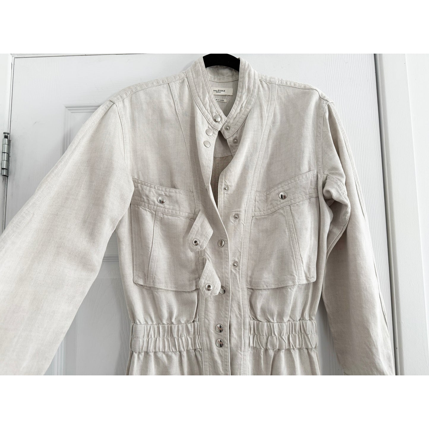 Isabel Marant Etoile "Lashay" Jumpsuit in Ecru, size 36 (fits like 2/4)