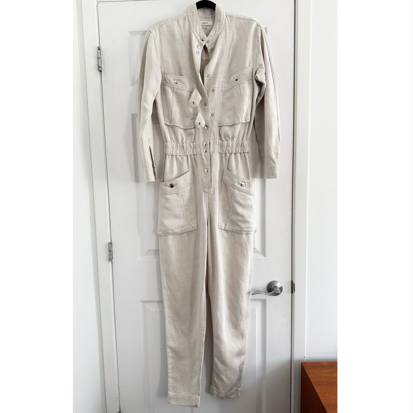Isabel Marant Etoile "Lashay" Jumpsuit in Ecru, size 36 (fits like 2/4)
