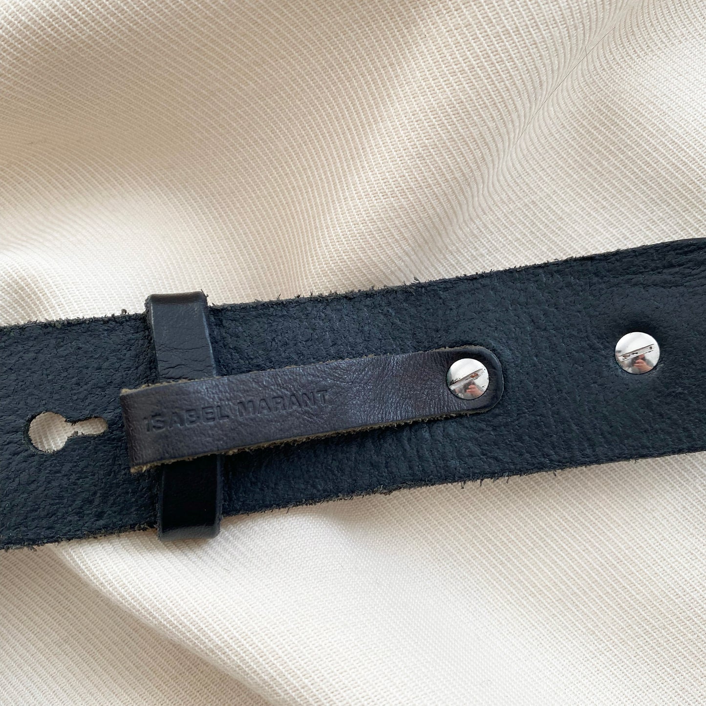 Isabel Marant "Marcia" Belt in Black, size Small