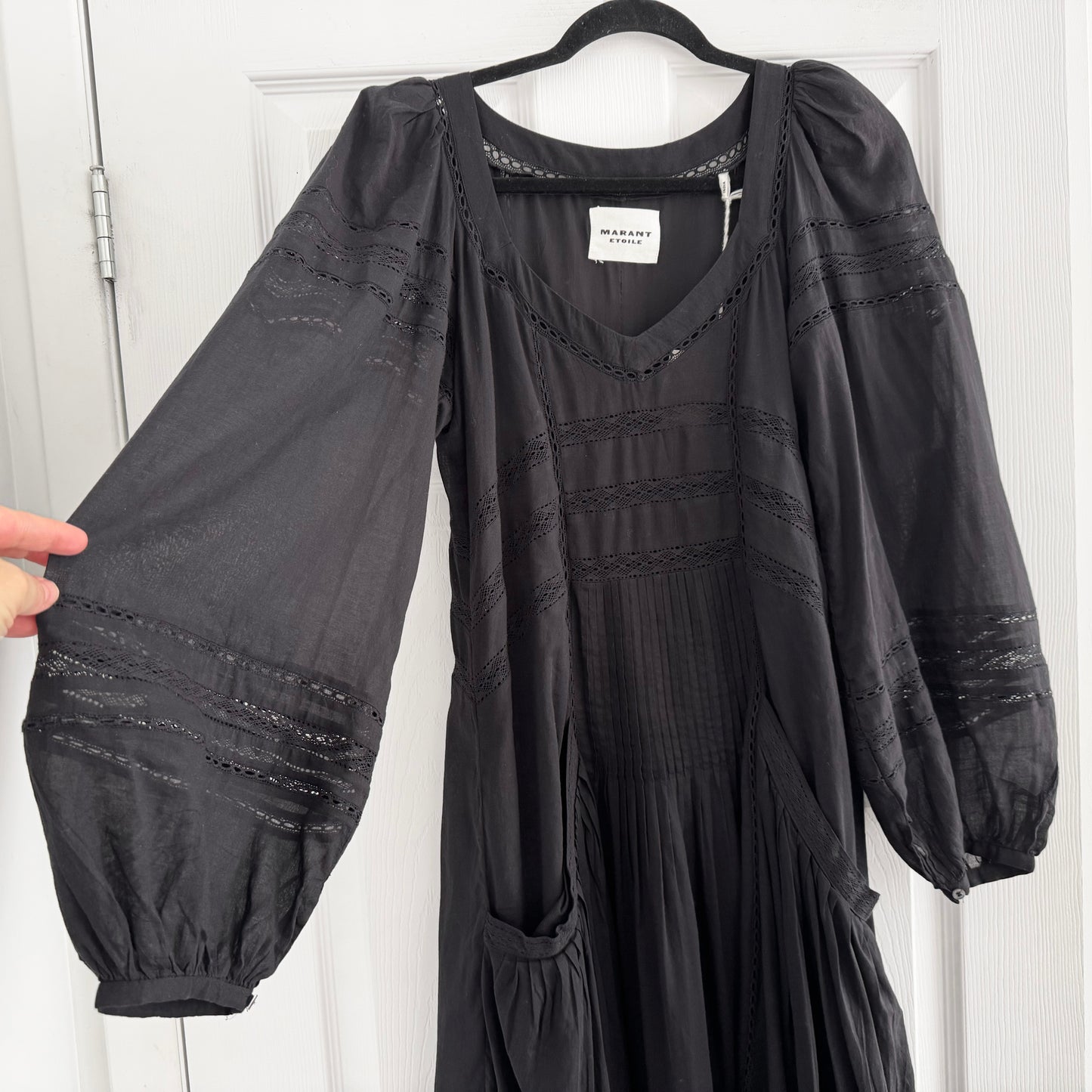 Isabel Marant Etoile "Melia" Dress in Black, size 34 (fits 0/2)