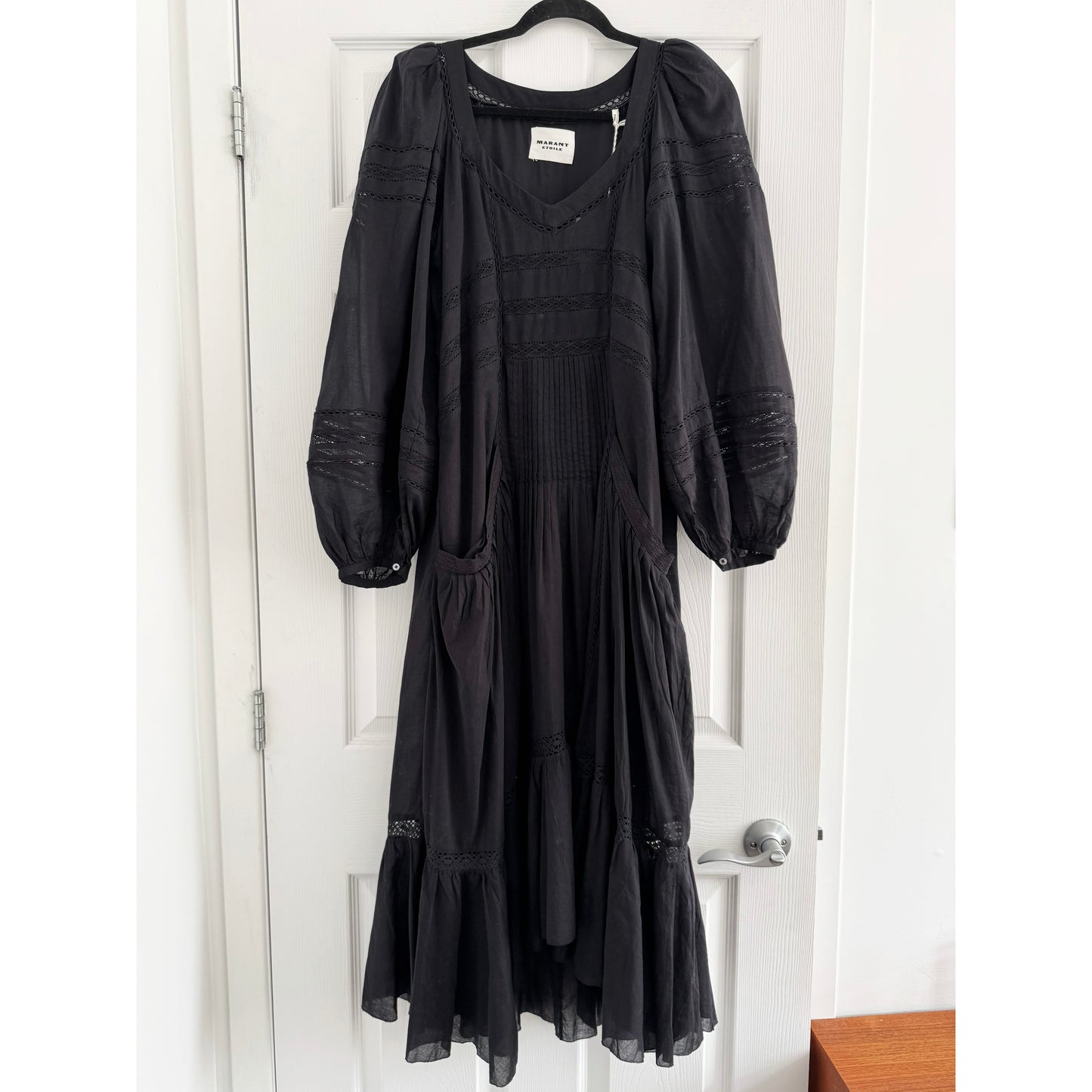 Isabel Marant Etoile "Melia" Dress in Black, size 34 (fits 0/2)