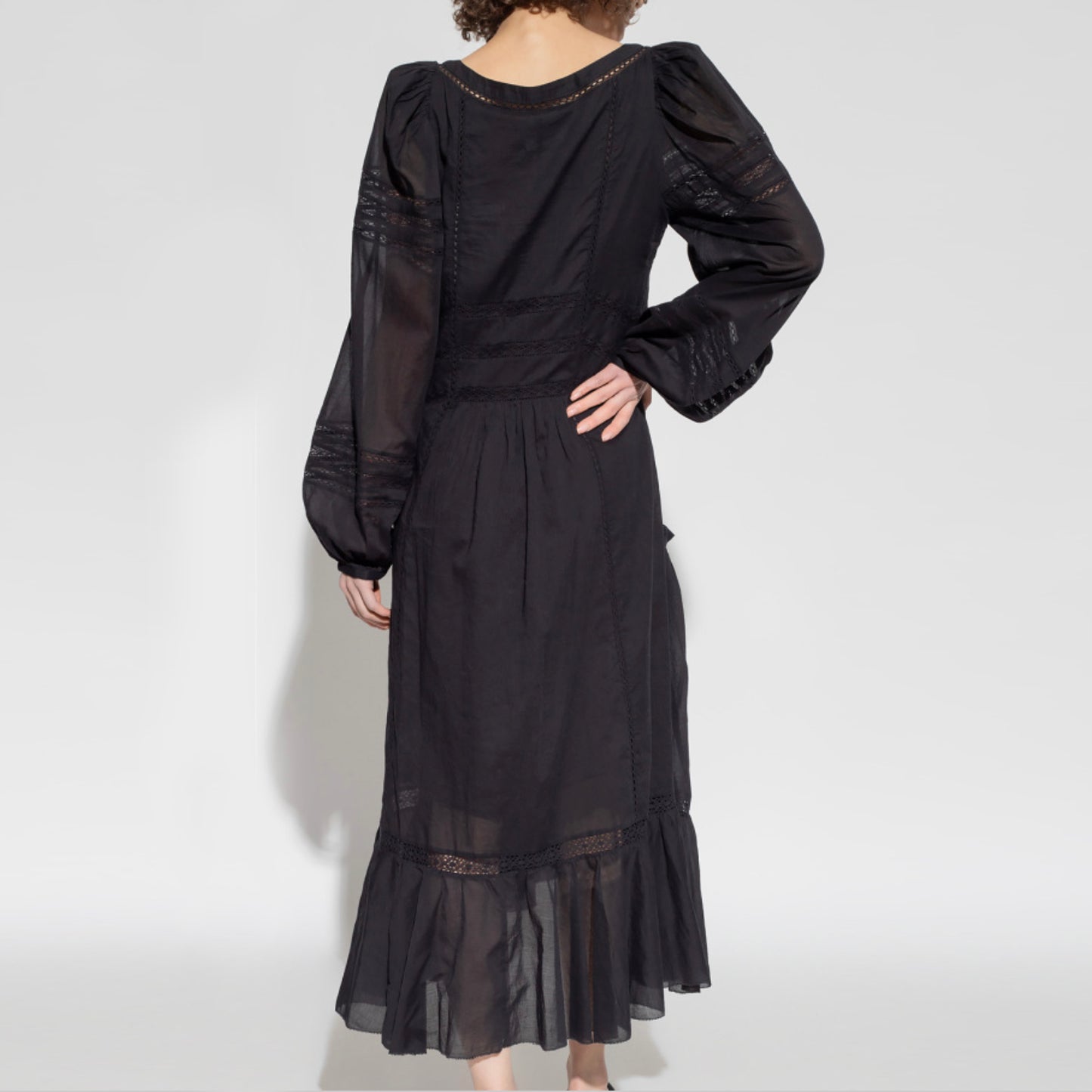 Isabel Marant Etoile "Melia" Dress in Black, size 34 (fits 0/2)