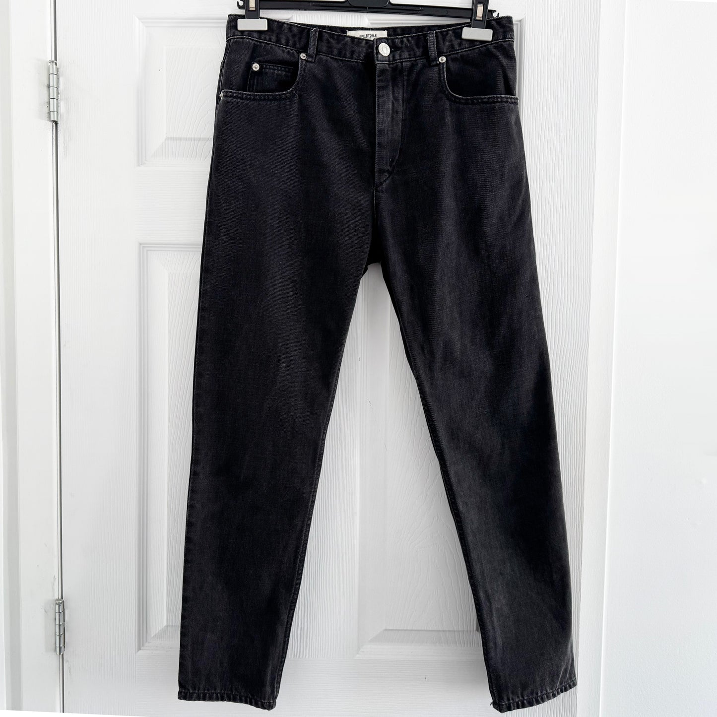 Isabel Marant Etoile "Neasr" Jeans in Black, size 36