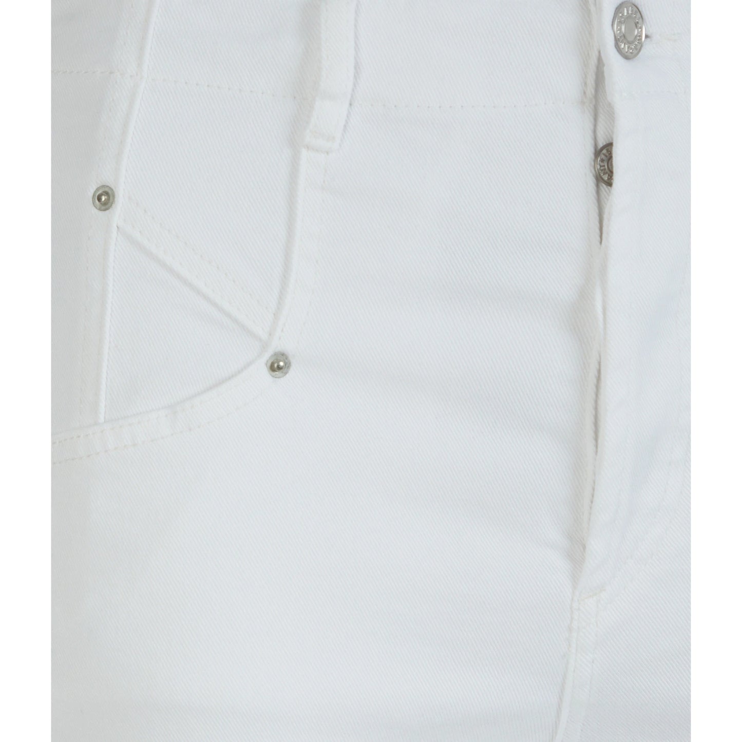 Isabel Marant "Niliane" Jeans in White, size 36