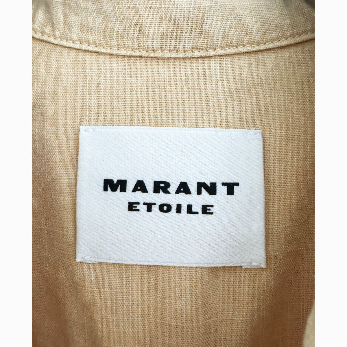 Isabel Marant Etoile "Nolwen" Denim Dress in Beige, size 36 (fits US 2/4)