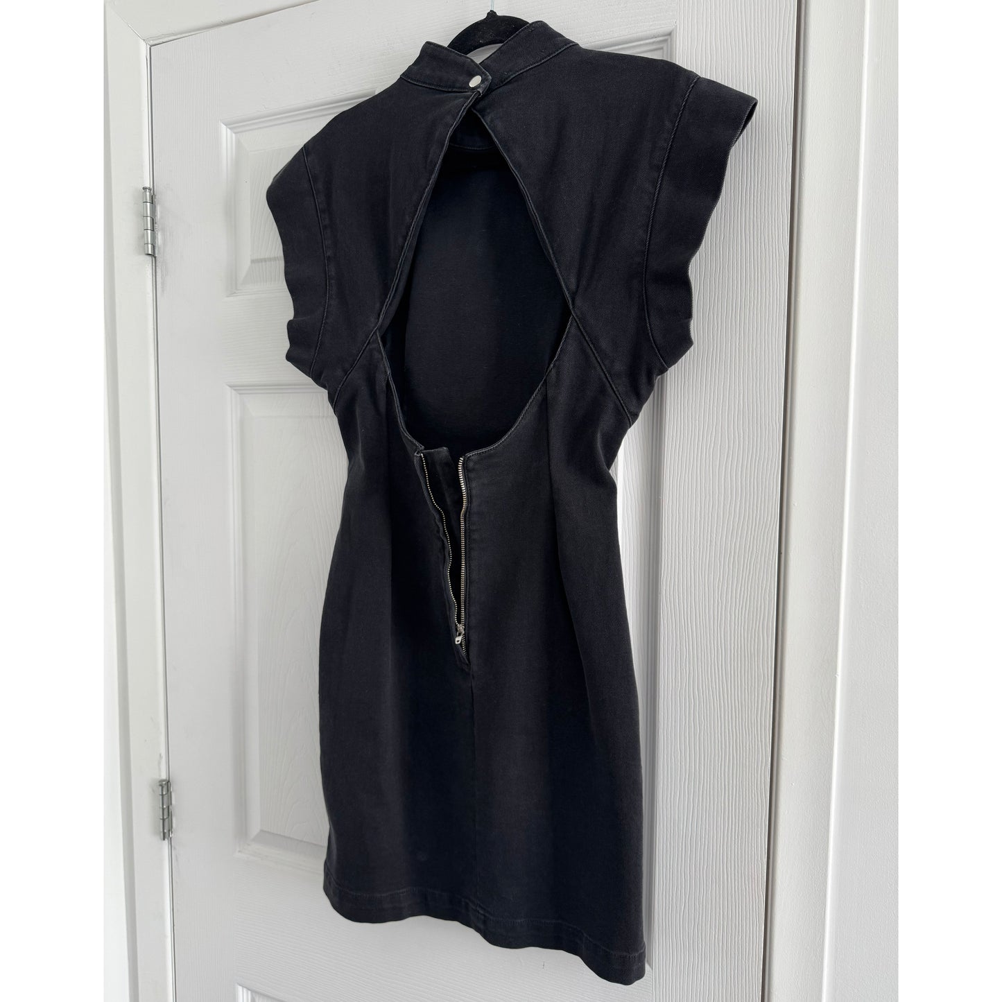Isabel Marant "Nina" Open Back Dress in Black, size 34