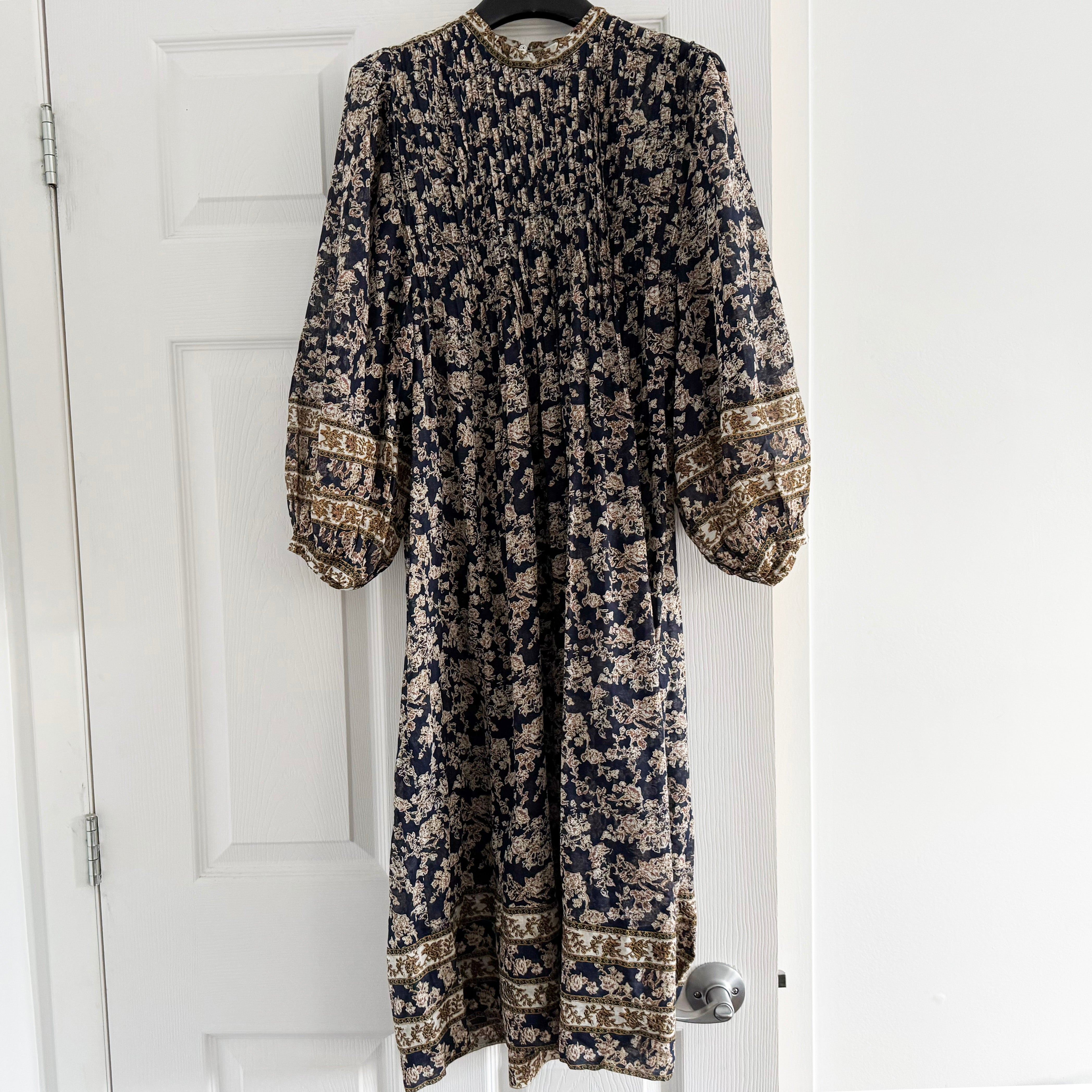 Isabel Marant Etoile Vanille Dress in Navy, Size 34 (fits XS/S