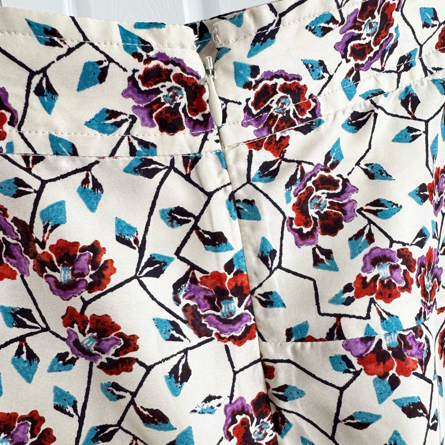 Isabel Marant "Rachel" Asymetrical Printed Skirt, size 38 (fits size 2 ish) ** AS IS **