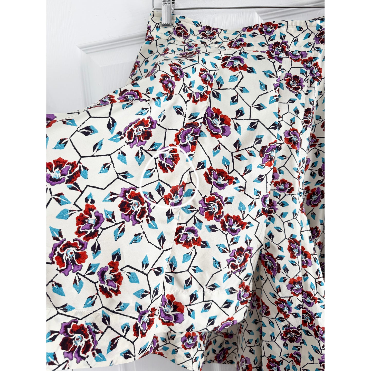 Isabel Marant "Rachel" Asymetrical Printed Skirt, size 38 (fits size 2 ish) ** AS IS **