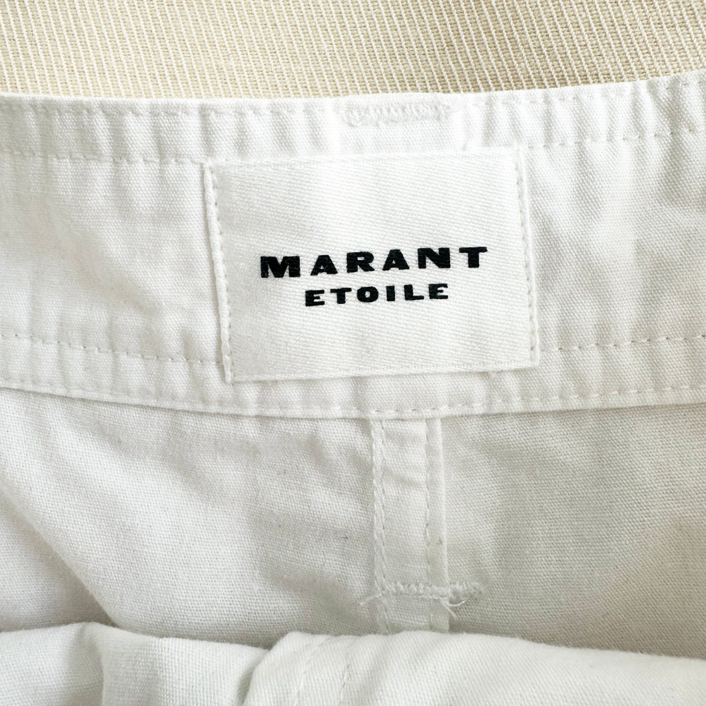 Isabel Marant Etoile "Rachel" Shorts in White, size 36 (size 2/4)
